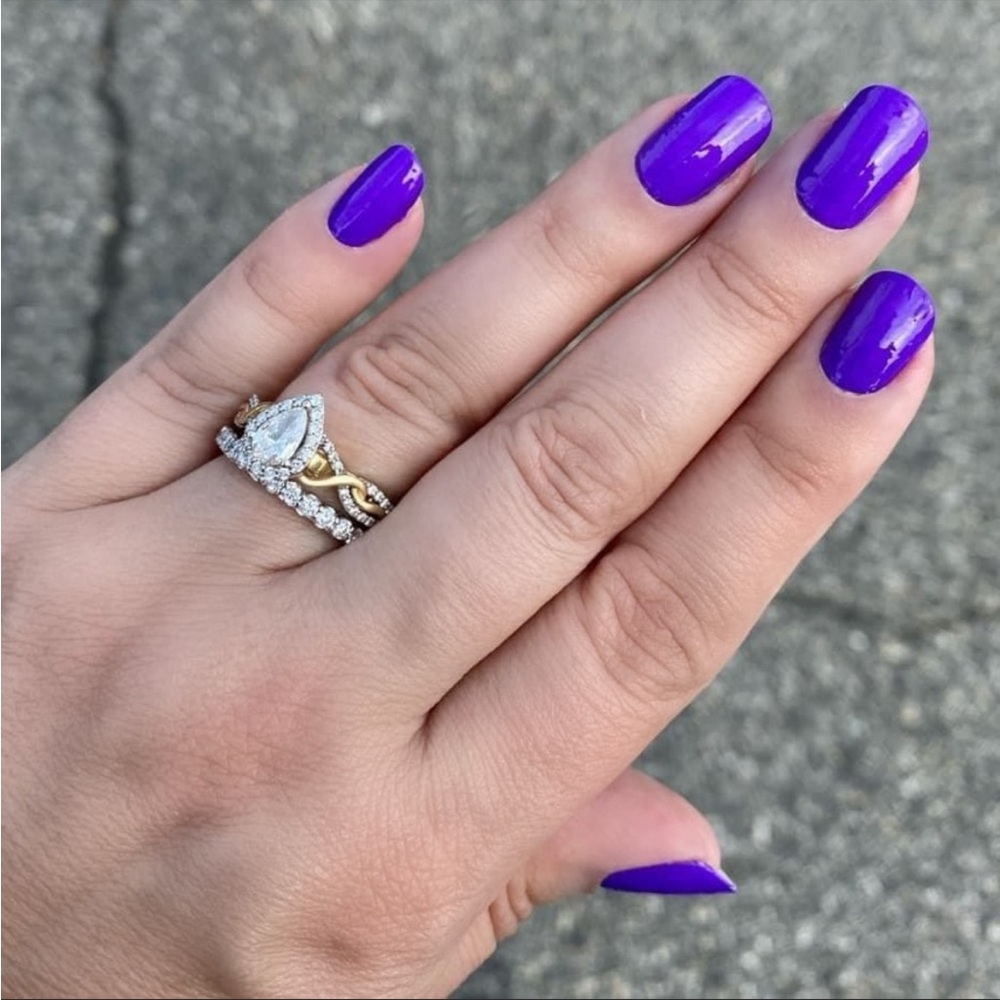 *Retired* Color Street: Supercharged | Neon Purple Summer Bright Party Vacation